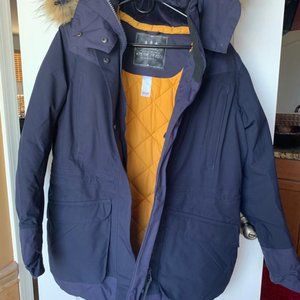 Winter trails Navy Blue - L